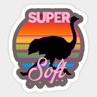 Letterkenny Super Soft Allegedly Ostrich Sticker